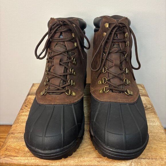 Propét Winter 3M Insulated Mid Lace Waterproof Mens SZ 13X3E Wide Work Boot - Picture 3 of 13